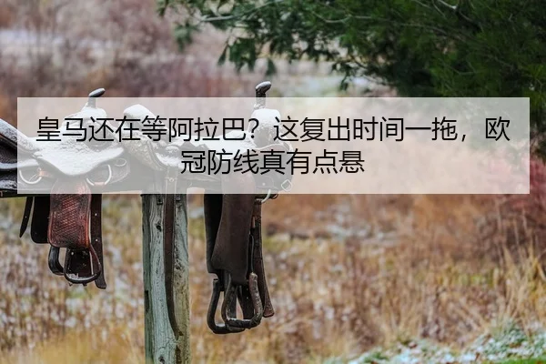 皇马还在等阿拉巴？这复出时间一拖，欧冠防线真有点悬